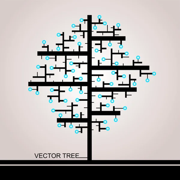 De boom van rechthoeken — Stockfoto