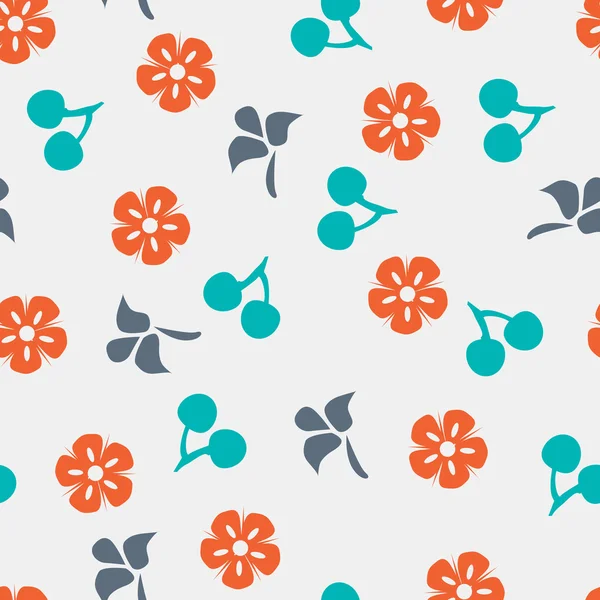 Summer vector seamless pattern — Stock Vector