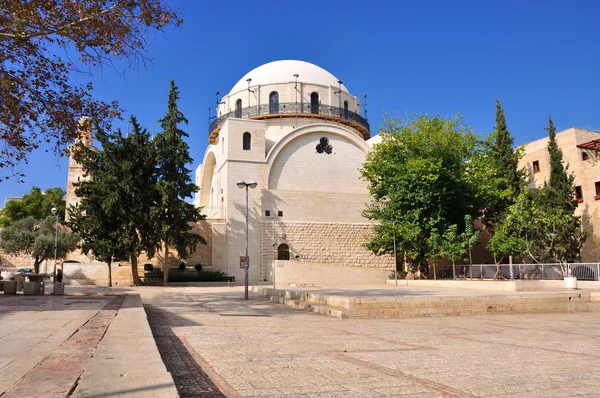 Συναγωγή στην Ιερουσαλήμ Φωτογραφία Αρχείου