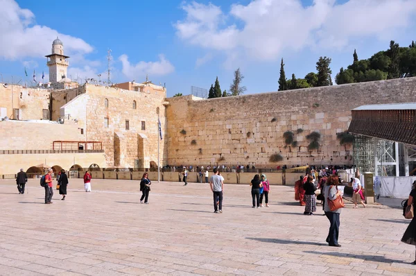 Ściana płaczu w Jerozolimie — Zdjęcie stockowe