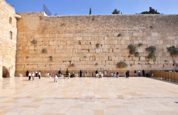 Gerusalemme Muro del pianto — Foto Stock