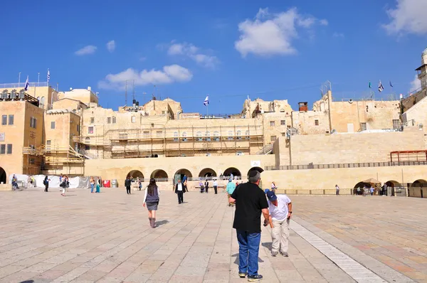 Jerusalén Muro de lamentación — Foto de Stock