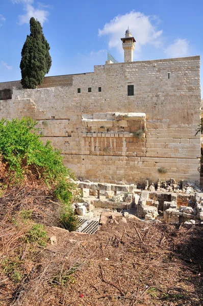 Jerusalém Antiga Templo Monte — Fotografia de Stock