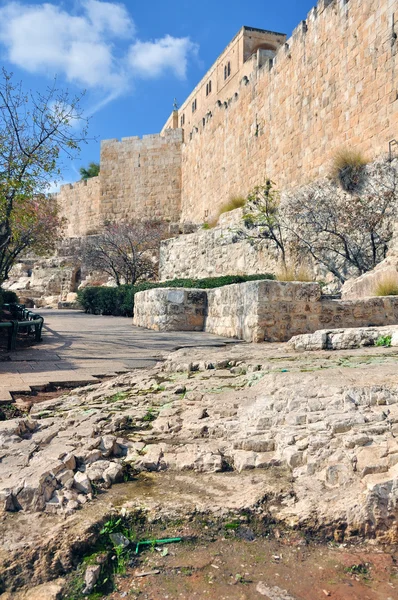 Staré Jeruzalémská Chrámová hora — Stock fotografie