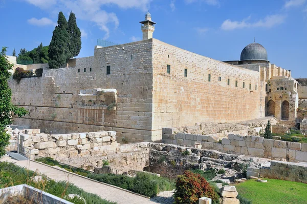 Jeruzsálem régi templom-hegy — Stock Fotó