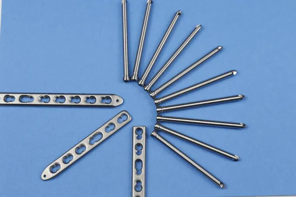 Instrumentos Quirúrgicos Tratamiento Fracturas Óseas — Foto de Stock