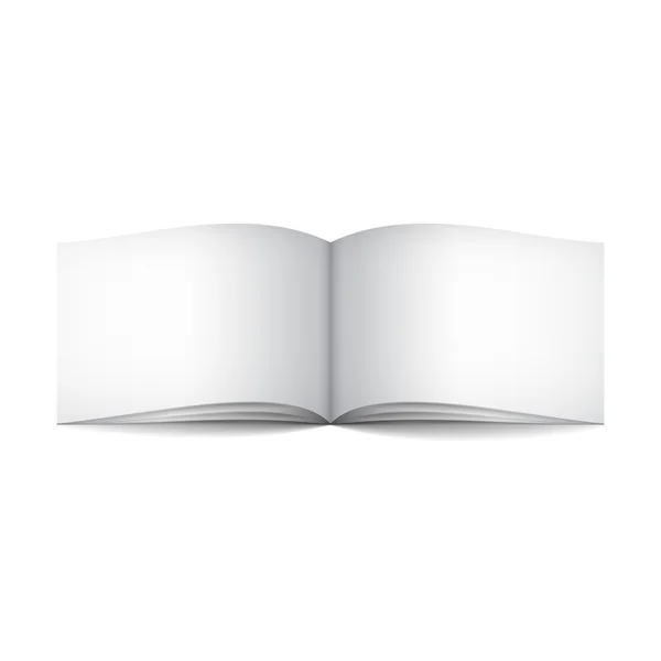 Пустые белые книги — стоковый вектор