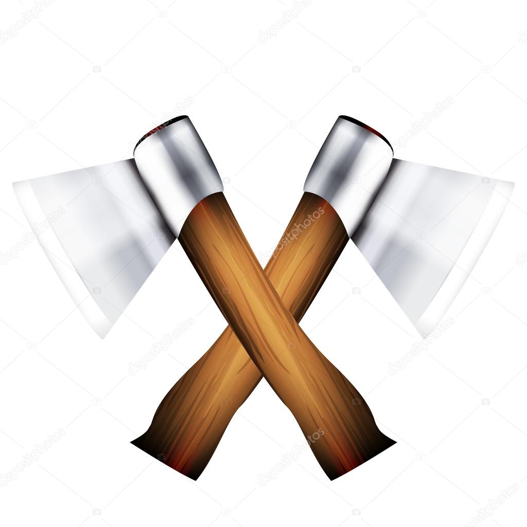 two axes formed a cross