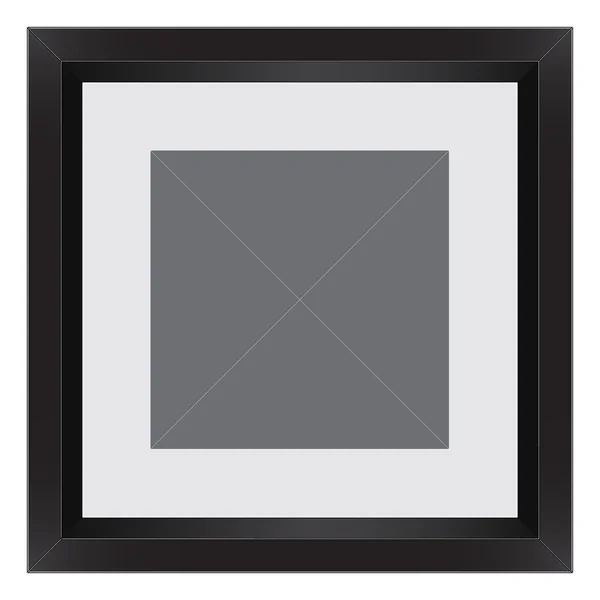 Πλαίσιο φωτογραφικό λευκό χαρτί — Διανυσματικό Αρχείο