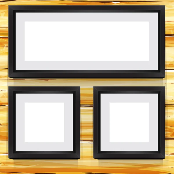 Rahmen Foto weißes Papier — Stockvektor