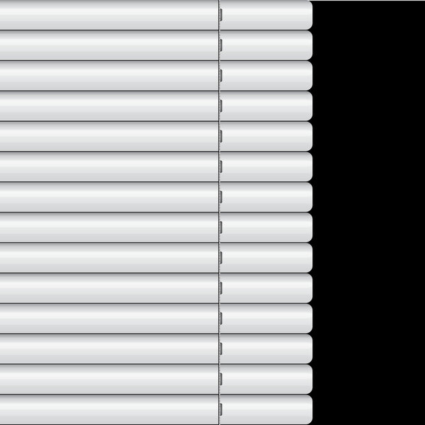 white window blinds shade