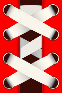 Kırmızı Ayakkabı bağcıklarımı ile