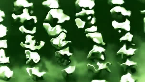 Fondo Verde Abstracto Manchado Animación Bucle — Vídeo de stock