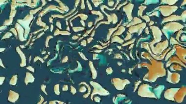 Şekiller değişir ve değişir. döngüsel soyut arkaplan