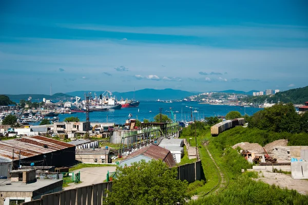 Veduta di Vladivostok — Foto Stock