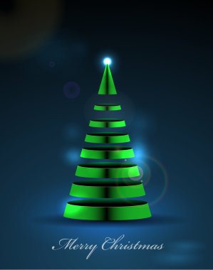 soyut Noel ağacı