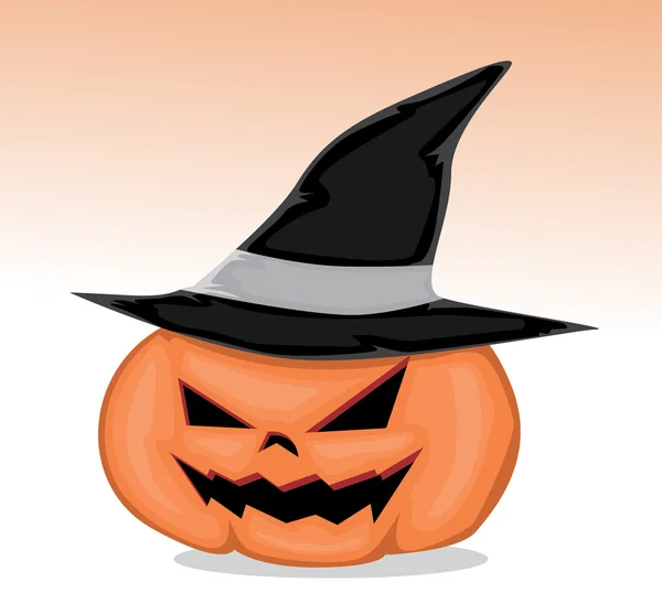 Calabaza de Halloween — Vector de stock