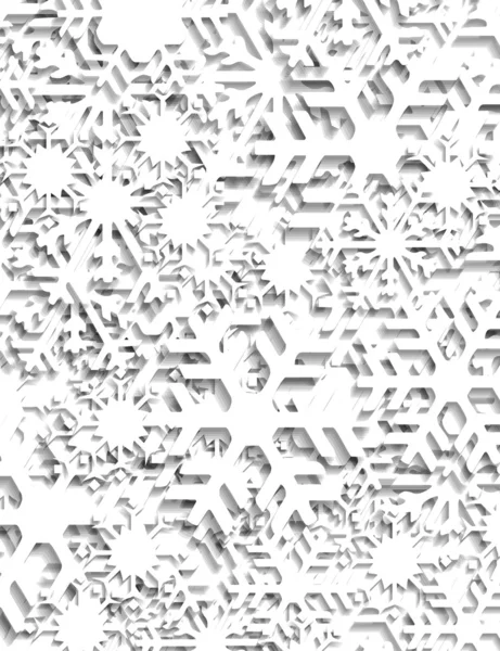 Snowflakes background — Stock Vector