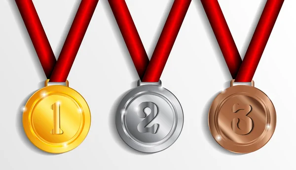 Medallas vectoriales — Vector de stock