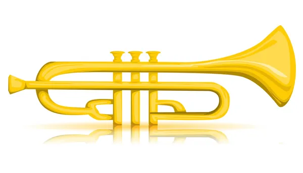 Vektor trumpet — Stock vektor