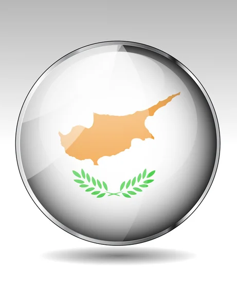Cyprus flag icon — Stock Vector