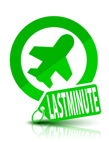 Last-Minute-Symbol — Stockvektor