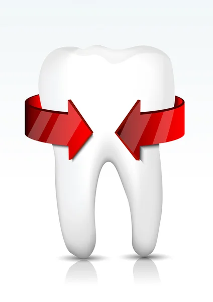Вектор захист зуба — стоковий вектор