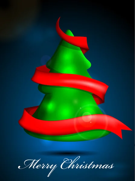 Árbol de Navidad — Vector de stock