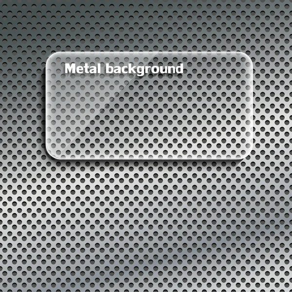 Metallhintergrund — Stockvektor