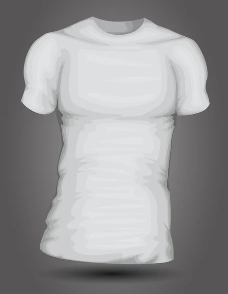 Camiseta blanca — Vector de stock