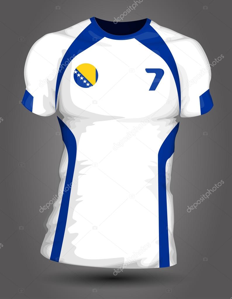 Bosnia and Herzegovina soccer jersey