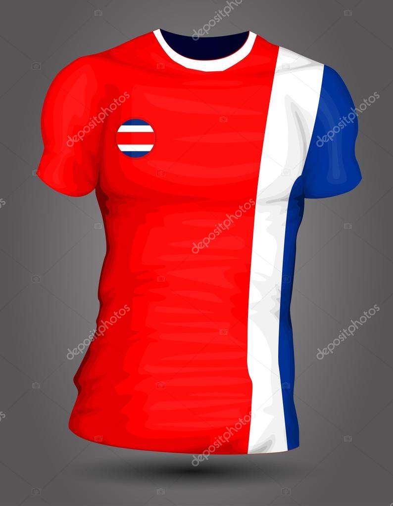 costa rican soccer jersey