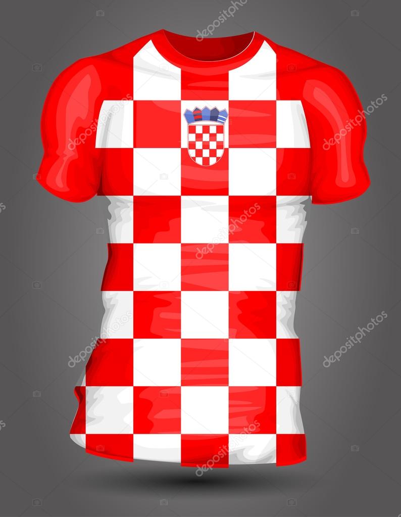 Croatia soccer jersey