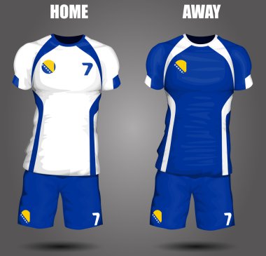 Bosna-Hersek futbol forma