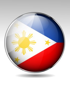 Filipinler bayrağı düğmesi