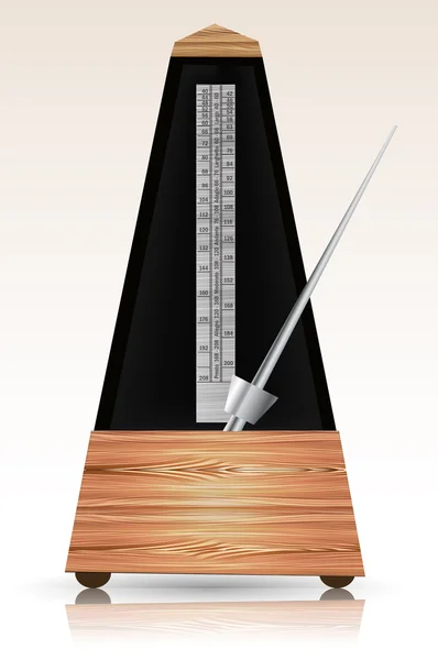 Metrónomo — Vector de stock