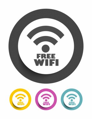 Free wifi icon clipart