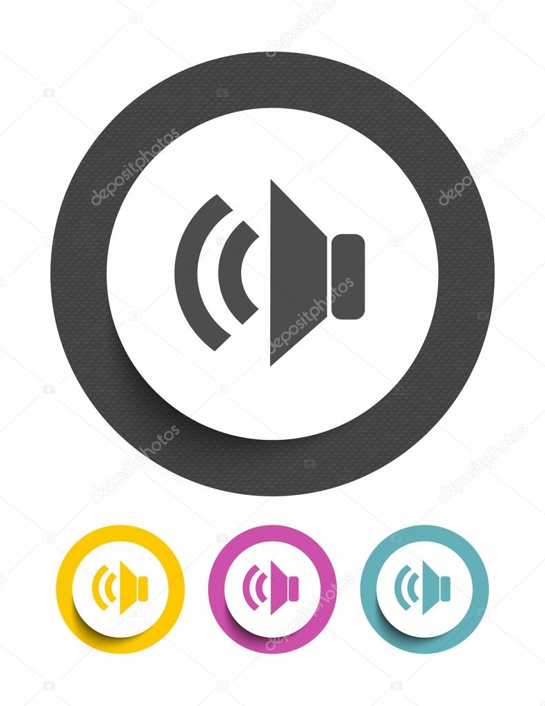 Volume sign icon