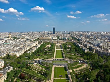 eiffel Tower mars'ın alanı görüntüle