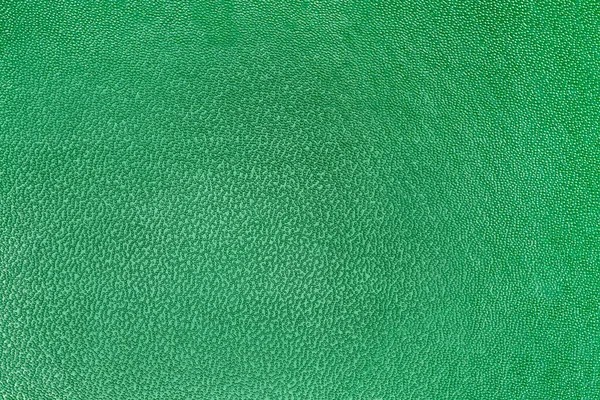 Zöldre Festett Bőr Utánzat Textúrája Bőrtermék Töredéke Közelkép Háttér — Stock Fotó