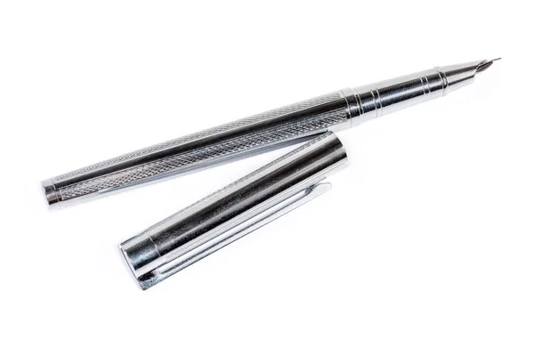 Modern Luxury Metal Fountain Pen Open Split Nib Removed Pen — Fotografia de Stock