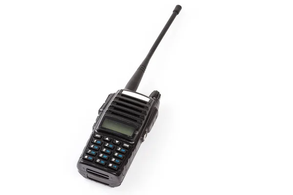 Modern Amateur Portable Handheld Transceiver Called Walkie Talkie Two Way — Stok fotoğraf