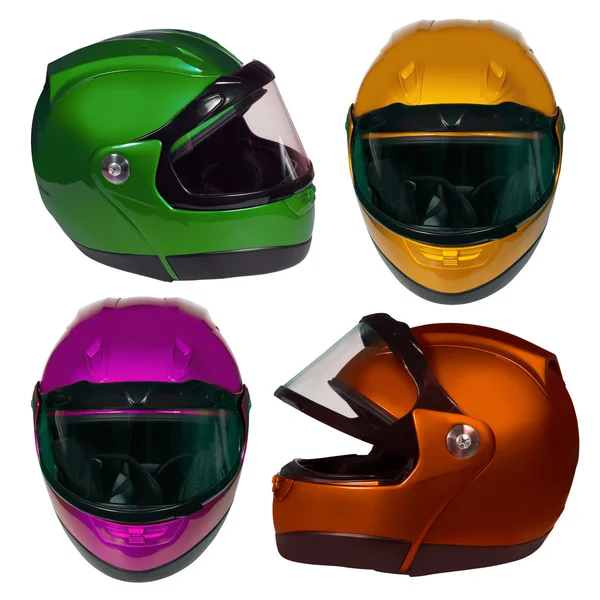 Casco moto Foto Stock