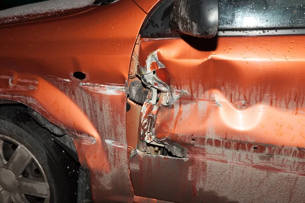 Αυτοκινητιστικό δυστύχημα, ασφαλιστική — Stock fotografie