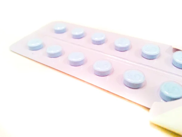 Pillole contraccettive — Foto Stock