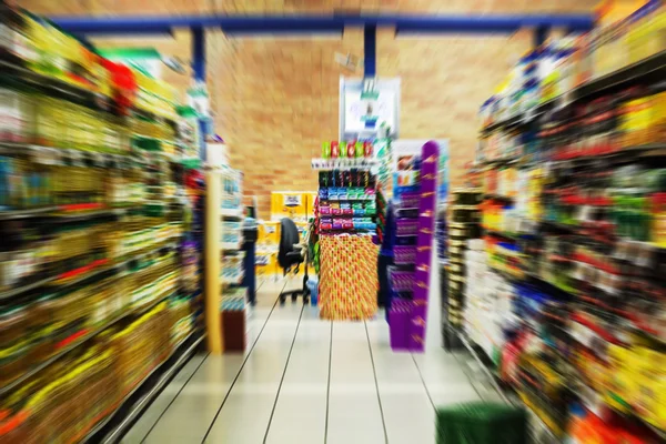 Färgglada livsmedelsbutik — Stockfoto