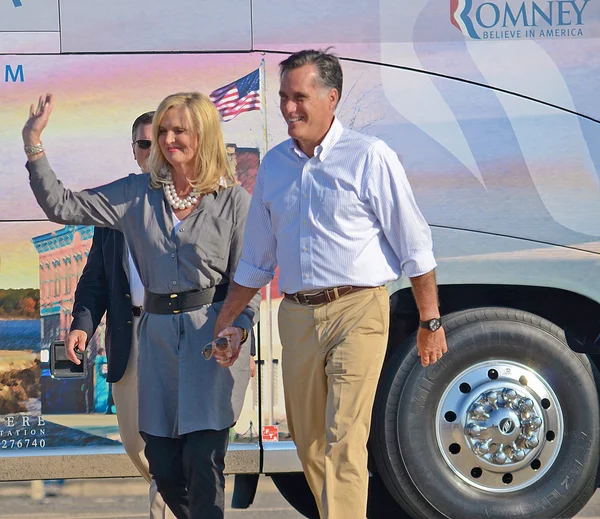Mitt e Ann Romney — Foto Stock