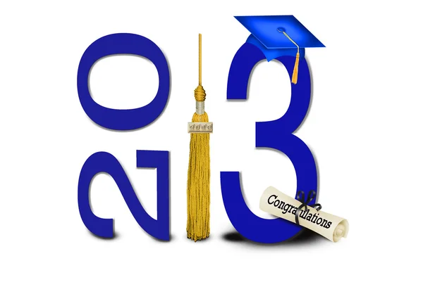 Graduation for 2013 — Stock Photo, Image