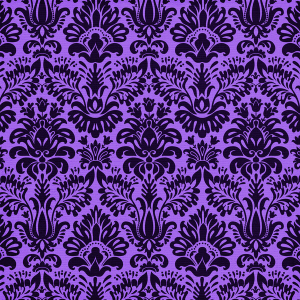 Purple damask background