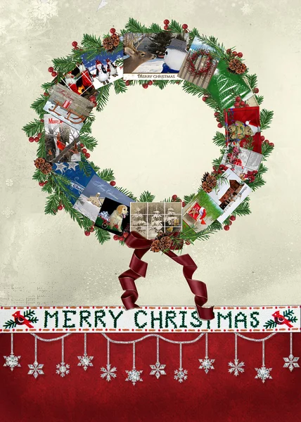 Wieniec Christmas card — Zdjęcie stockowe